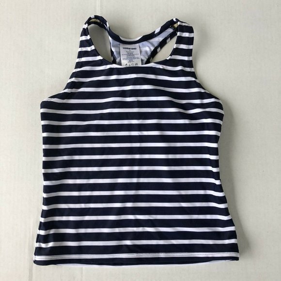 Lands' End Other - New Lands' End Girl’s Racerback Tankini Top Navy 8